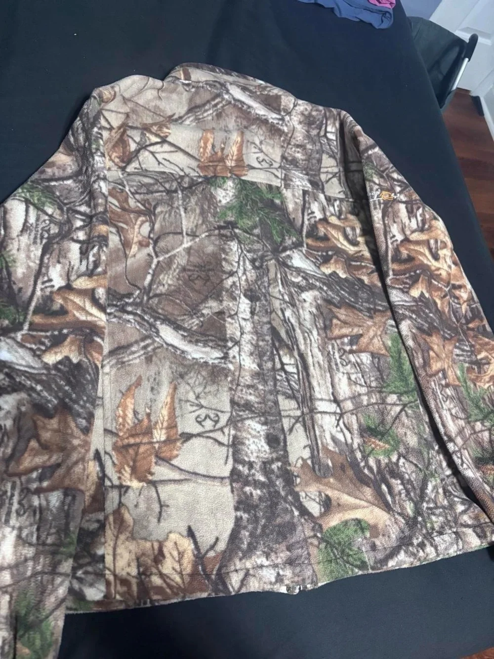 ScentLok Men's Realtree Camouflage Fleece Jacket - Brown/Green